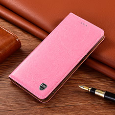 Handytasche Stand Schutzhülle Flip Leder Hülle H11P für Samsung Galaxy S21 Plus 5G Rosegold