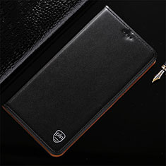 Handytasche Stand Schutzhülle Flip Leder Hülle H21P für Asus ROG Phone 5 Ultimate Schwarz