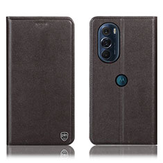 Handytasche Stand Schutzhülle Flip Leder Hülle H21P für Motorola Moto Edge Plus (2022) 5G Braun