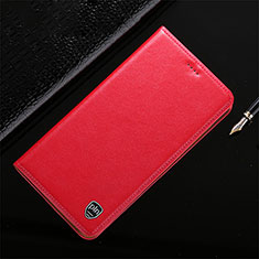 Handytasche Stand Schutzhülle Flip Leder Hülle H21P für Nokia G60 5G Rot