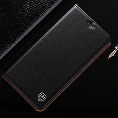 Handytasche Stand Schutzhülle Flip Leder Hülle H21P für Oppo Reno10 Pro+ Plus 5G Schwarz