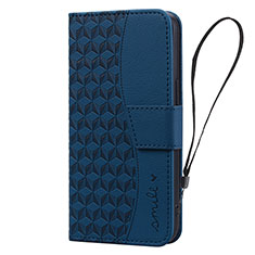 Handytasche Stand Schutzhülle Flip Leder Hülle HF2 für Huawei Mate 60 Pro Blau