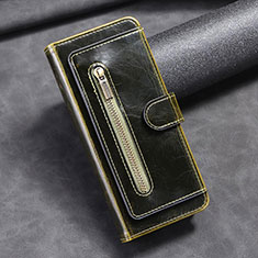 Handytasche Stand Schutzhülle Flip Leder Hülle JD1 für Samsung Galaxy Z Fold4 5G Armee-Grün