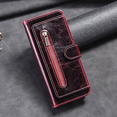 Handytasche Stand Schutzhülle Flip Leder Hülle JD1 für Samsung Galaxy Z Fold4 5G Rot