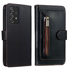 Handytasche Stand Schutzhülle Flip Leder Hülle JDK für Samsung Galaxy A52s 5G Braun