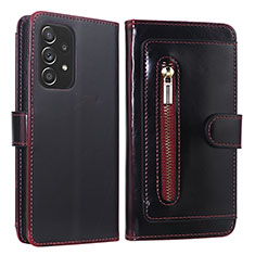 Handytasche Stand Schutzhülle Flip Leder Hülle JDK für Samsung Galaxy A52s 5G Rot