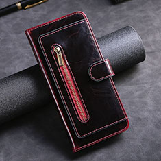 Handytasche Stand Schutzhülle Flip Leder Hülle JDK für Xiaomi Poco F3 5G Rot