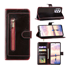 Handytasche Stand Schutzhülle Flip Leder Hülle JDK1 für Samsung Galaxy A52 4G Rot