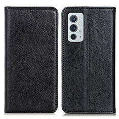 Handytasche Stand Schutzhülle Flip Leder Hülle K01Z für OnePlus 9RT 5G Schwarz