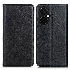 Handytasche Stand Schutzhülle Flip Leder Hülle K01Z für OnePlus Nord CE 3 5G Schwarz