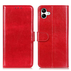 Handytasche Stand Schutzhülle Flip Leder Hülle K01Z für Samsung Galaxy A04 4G Rot