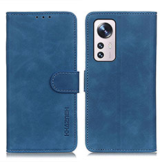 Handytasche Stand Schutzhülle Flip Leder Hülle K01Z für Xiaomi Mi 12 Lite 5G Blau