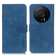 Handytasche Stand Schutzhülle Flip Leder Hülle K01Z für Xiaomi Mi 12 Ultra 5G Blau