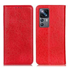 Handytasche Stand Schutzhülle Flip Leder Hülle K01Z für Xiaomi Mi 12T 5G Rot