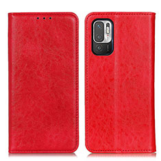 Handytasche Stand Schutzhülle Flip Leder Hülle K01Z für Xiaomi Redmi Note 11 SE 5G Rot