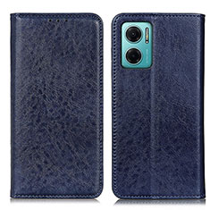 Handytasche Stand Schutzhülle Flip Leder Hülle K01Z für Xiaomi Redmi Note 11E 5G Blau