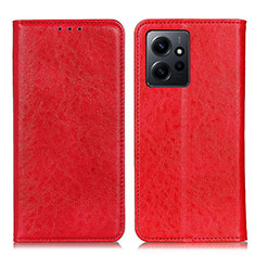 Handytasche Stand Schutzhülle Flip Leder Hülle K01Z für Xiaomi Redmi Note 12 4G Rot