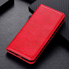 Handytasche Stand Schutzhülle Flip Leder Hülle K01Z für Xiaomi Redmi Note 9T 5G Rot
