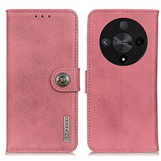 Handytasche Stand Schutzhülle Flip Leder Hülle K02Z für Huawei Honor Magic6 Lite 5G Rosa