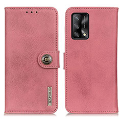 Handytasche Stand Schutzhülle Flip Leder Hülle K02Z für Oppo A95 4G Rosa