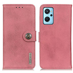 Handytasche Stand Schutzhülle Flip Leder Hülle K02Z für Oppo A96 4G Rosa