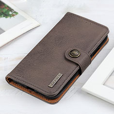 Handytasche Stand Schutzhülle Flip Leder Hülle K02Z für Xiaomi Redmi Note 10 Pro 4G Grau