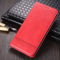 Handytasche Stand Schutzhülle Flip Leder Hülle K03 für Huawei Mate 40 Pro Rot