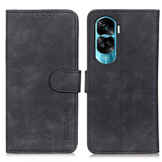 Handytasche Stand Schutzhülle Flip Leder Hülle K03Z für Huawei Honor 90 Lite 5G Schwarz