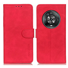 Handytasche Stand Schutzhülle Flip Leder Hülle K03Z für Huawei Honor Magic4 5G Rot