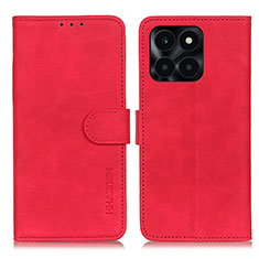 Handytasche Stand Schutzhülle Flip Leder Hülle K03Z für Huawei Honor X8b Rot
