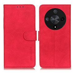 Handytasche Stand Schutzhülle Flip Leder Hülle K03Z für Huawei Honor X9b 5G Rot