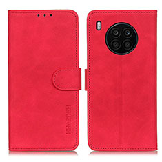 Handytasche Stand Schutzhülle Flip Leder Hülle K03Z für Huawei Nova 8i Rot