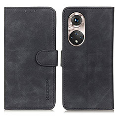 Handytasche Stand Schutzhülle Flip Leder Hülle K03Z für Huawei Nova 9 Pro Schwarz