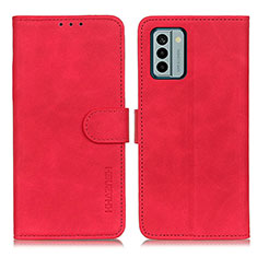 Handytasche Stand Schutzhülle Flip Leder Hülle K03Z für Nokia G22 Rot