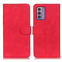 Handytasche Stand Schutzhülle Flip Leder Hülle K03Z für Nokia G310 5G Rot