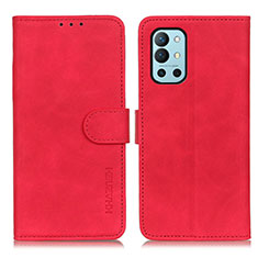 Handytasche Stand Schutzhülle Flip Leder Hülle K03Z für OnePlus 9R 5G Rot