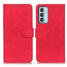 Handytasche Stand Schutzhülle Flip Leder Hülle K03Z für Samsung Galaxy M13 4G Rot