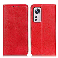 Handytasche Stand Schutzhülle Flip Leder Hülle K03Z für Xiaomi Mi 12 Lite 5G Rot