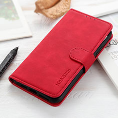 Handytasche Stand Schutzhülle Flip Leder Hülle K03Z für Xiaomi Redmi 10 4G Rot