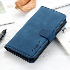 Handytasche Stand Schutzhülle Flip Leder Hülle K03Z für Xiaomi Redmi 9T 4G Blau