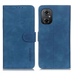 Handytasche Stand Schutzhülle Flip Leder Hülle K03Z für Xiaomi Redmi Note 11R 5G Blau