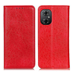 Handytasche Stand Schutzhülle Flip Leder Hülle K03Z für Xiaomi Redmi Note 12R Pro 5G Rot