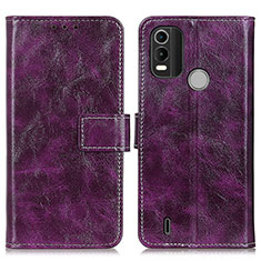 Handytasche Stand Schutzhülle Flip Leder Hülle K04Z für Nokia G11 Plus Violett