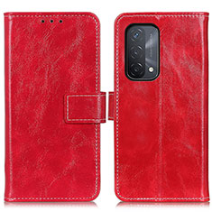 Handytasche Stand Schutzhülle Flip Leder Hülle K04Z für OnePlus Nord N200 5G Rot