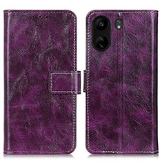 Handytasche Stand Schutzhülle Flip Leder Hülle K04Z für Xiaomi Poco C65 Violett