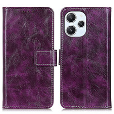 Handytasche Stand Schutzhülle Flip Leder Hülle K04Z für Xiaomi Redmi 12 4G Violett