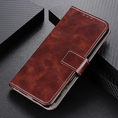 Handytasche Stand Schutzhülle Flip Leder Hülle K04Z für Xiaomi Redmi Note 10 4G Braun