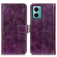 Handytasche Stand Schutzhülle Flip Leder Hülle K04Z für Xiaomi Redmi Note 11E 5G Violett