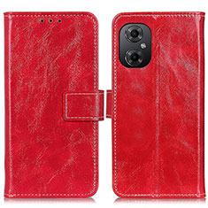 Handytasche Stand Schutzhülle Flip Leder Hülle K04Z für Xiaomi Redmi Note 11R 5G Rot
