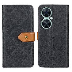 Handytasche Stand Schutzhülle Flip Leder Hülle K05Z für Huawei Nova 11i Schwarz